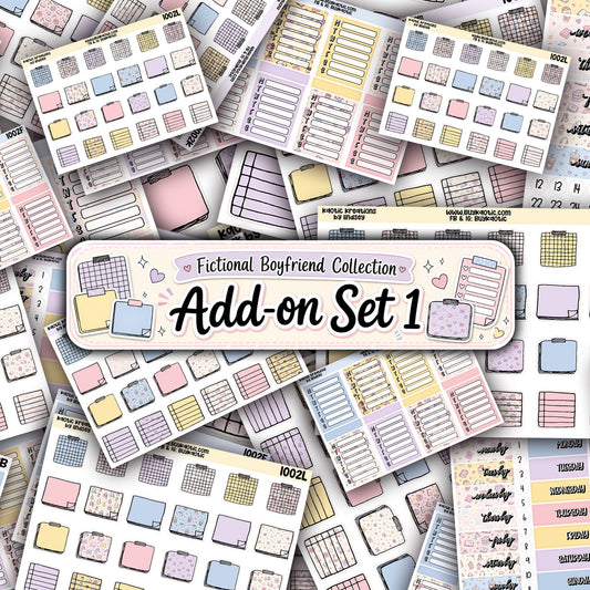 Fictional Boyfriend Add-Ons Set 1