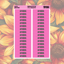 Load image into Gallery viewer, No School Monthly Header Stickers