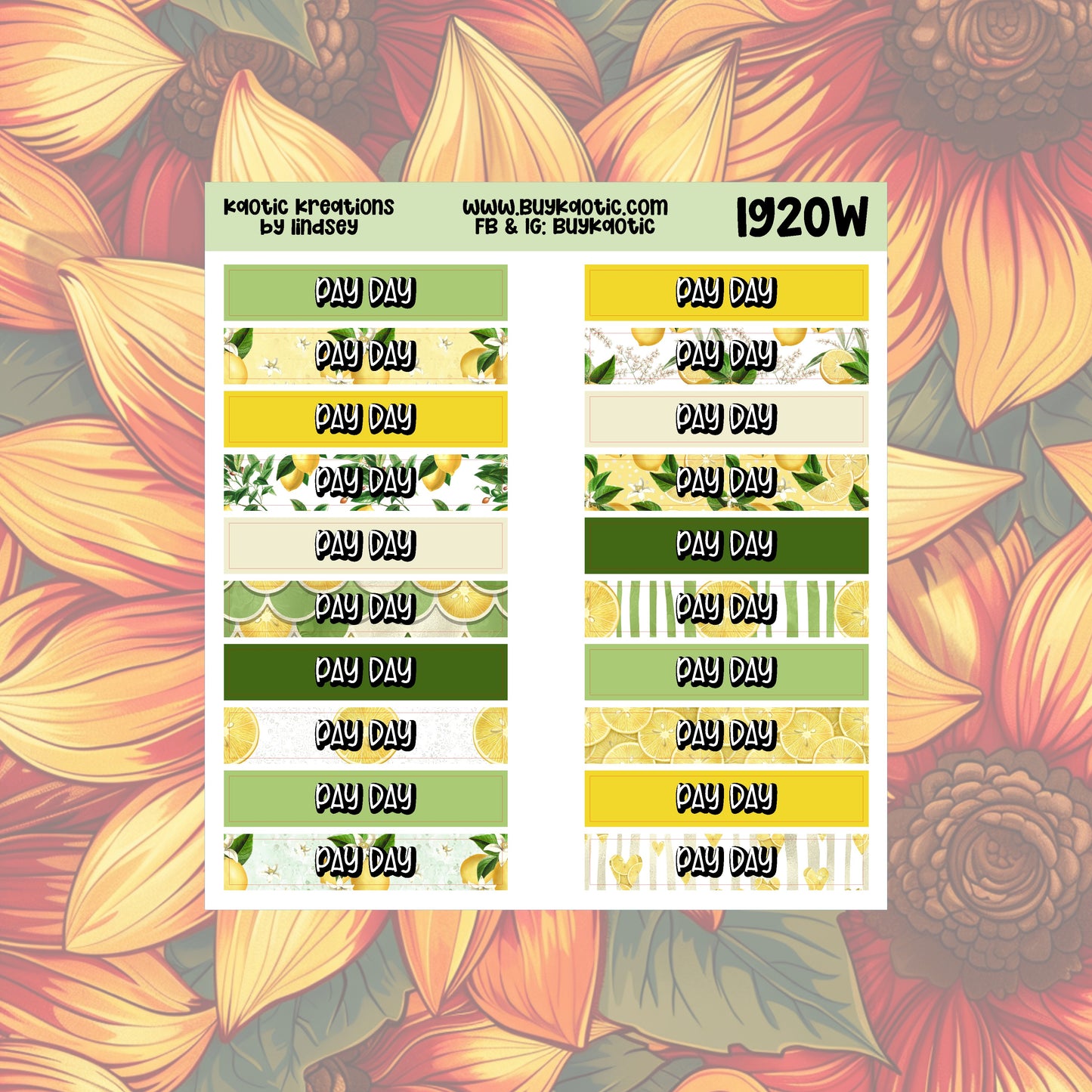 Lemonade Add-Ons Set 2
