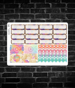 Bright Mandala Weekly Kit