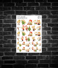 Load image into Gallery viewer, Christmas Planner Girl Set 2