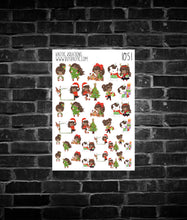 Load image into Gallery viewer, Christmas Planner Girl Set 2