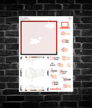 Load image into Gallery viewer, Horror HP Dashboard Weekly Sticker Kit