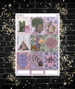 Spell Bound HP Micro Weekly Sticker Kit