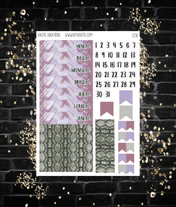 Spell Bound HP Micro Weekly Sticker Kit