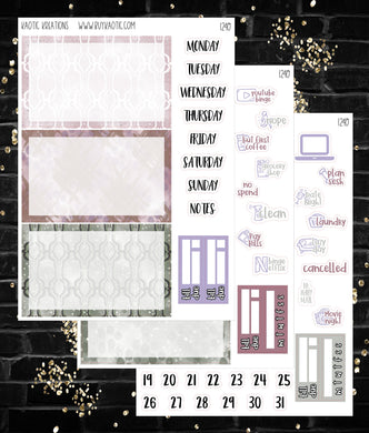 Spell Bound HP Skinny Weekly Sticker Kit